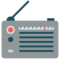 Radio emoji on Mozilla